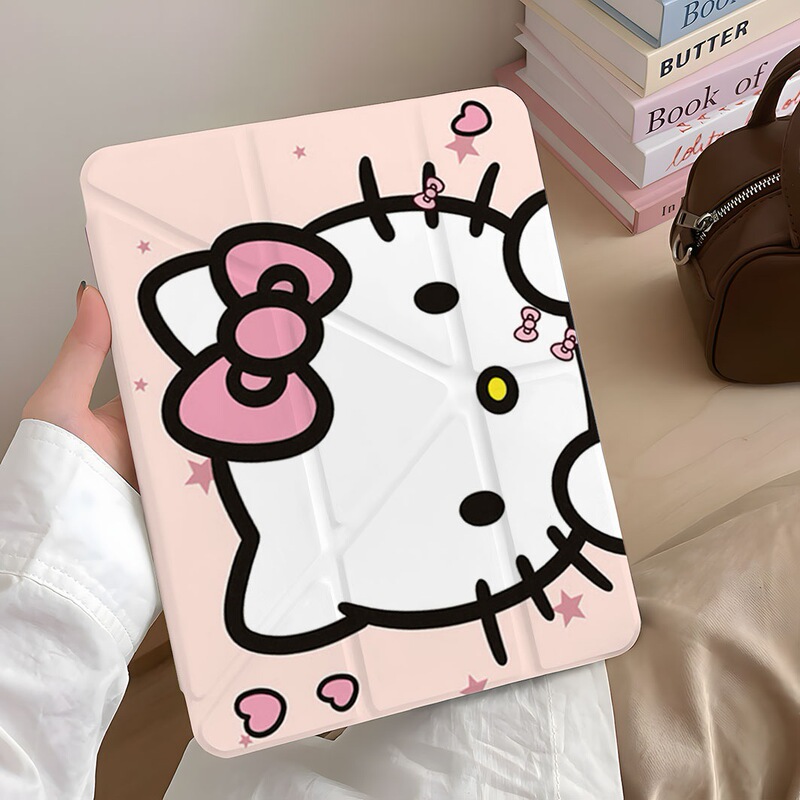 Star Big Head Kt Cat Ipad7/8/9 Generation Air6/5 Protective Case Mini7 Tablet Pro 11inch A16 Protective Case Star Big Head Kt Cat Ipad7/8/9 Generation Air6/5 Protective Case Mini7 Tablet Pro 11inch A16 Protective Case