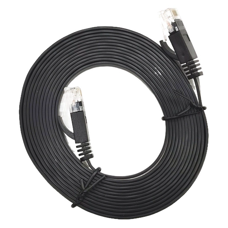 Шесть типов плоских сетевых кабелей гигабитные ультратонкие готовые продукты супер шесть типов маршрутизаторов невидимый cat6 плоский сетевой кабель перемычки