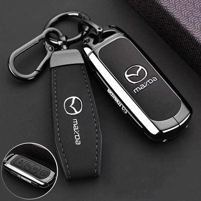 Angkesela Cx5 Atez Cx9 – Static Rod/Key Bag - model-b-3-button-black-leather-rope-buckle-hanging-buckle