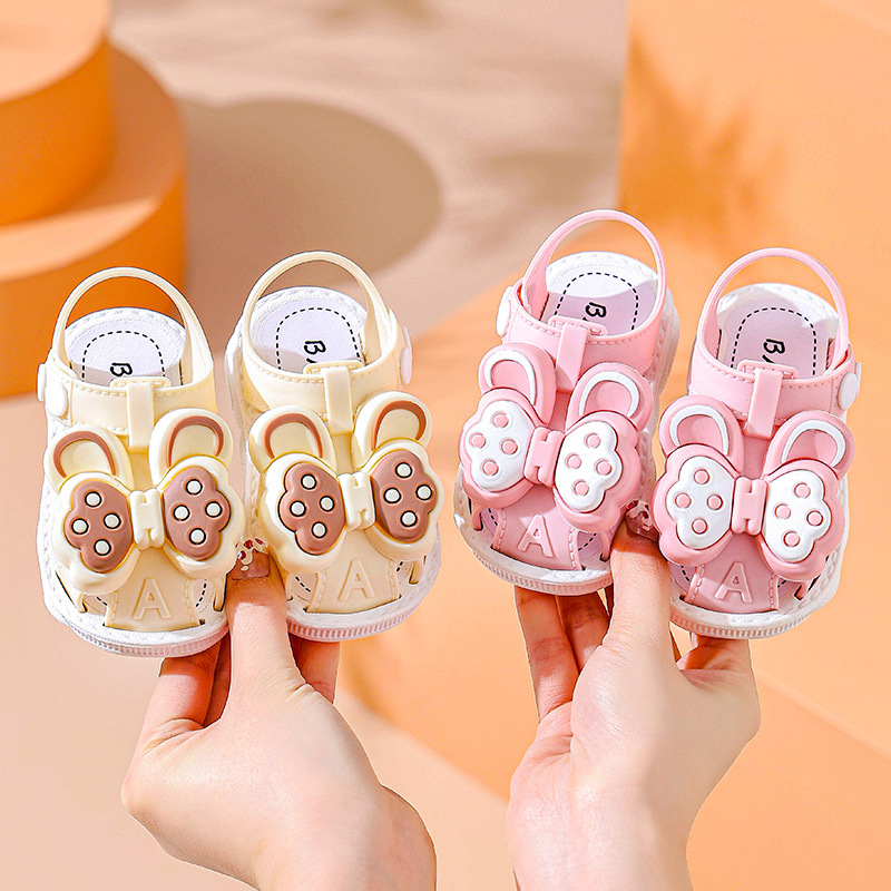 Sandalias para bebés verano para niños, mariposas antideslizantes para niñas, zapatos para bebés 1 - 2 - 3 años de edad, verano nuevo