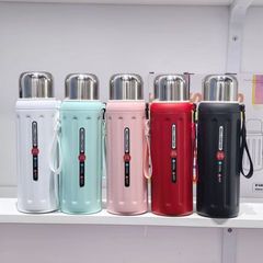 学生保温カップ女316ステンレスローマ随行双飲保温カップ新型316ステンレス保温カップ男
