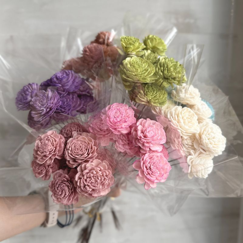 Spot Wholesale | Dadi Farm Tongcao Flower Bouquet Ins Style Home Decoration Dried Flower Bouquet Handmade Flower Material Pack