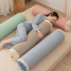 円柱大抱枕男子タイプ睡眠専用男性大人ベッド横寝脚長枕丸枕枕