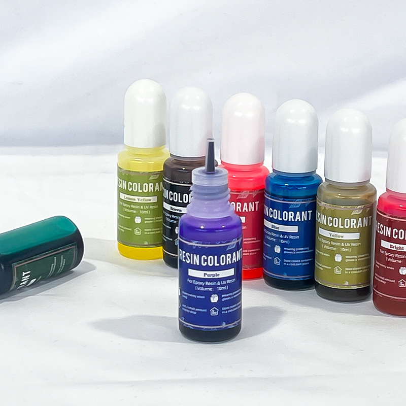 Xiaoma Drop Gel 15 Color Essence Set UV Resin Drop Gel DIY Oil Color Essence Pigments Handmade Epoxy