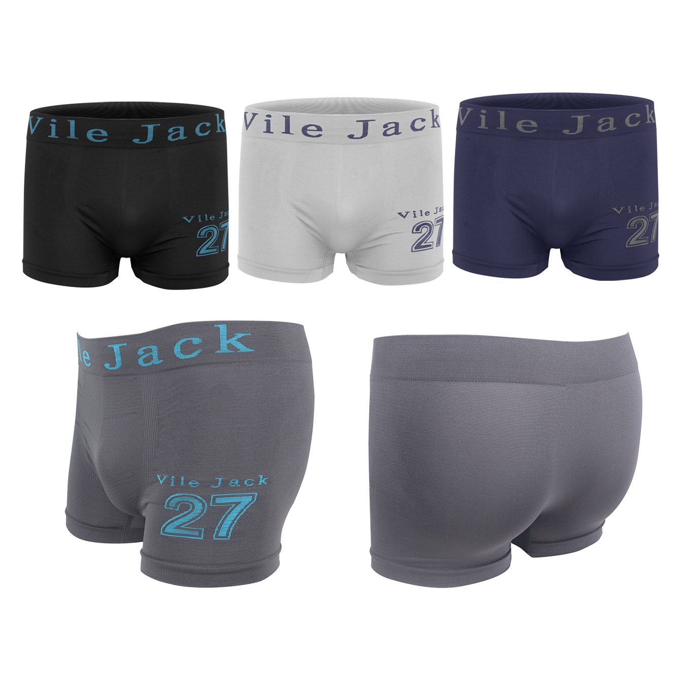 6 calzoncillos de poliéster sin costura de todos los colores calzoncillos bóxer para hombres 27 pantalones cortos antibacterianos transpirables deportivos y de ocio impresos