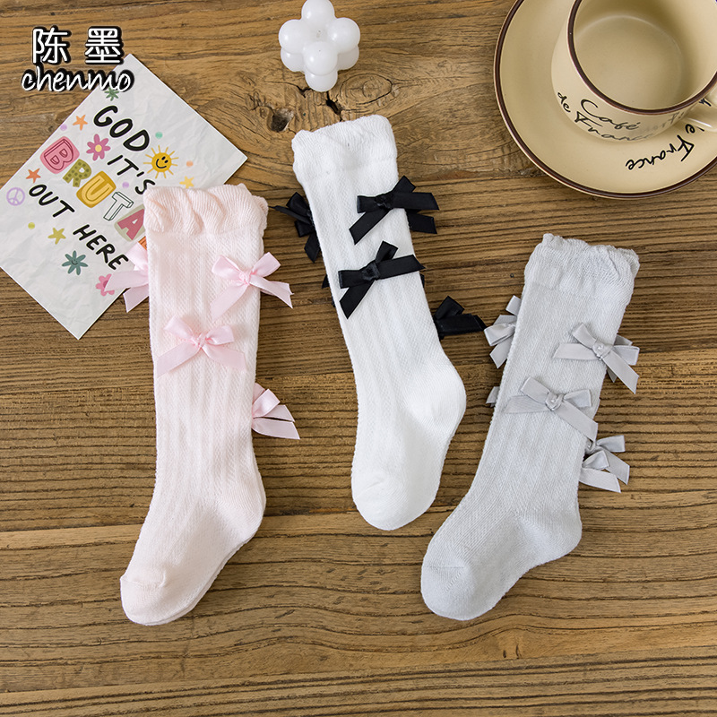 Children's summer ultra light light and thin breathable cute socks