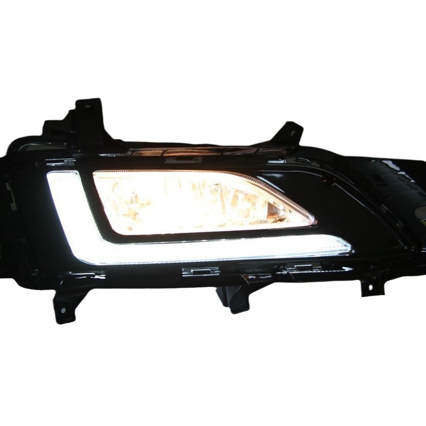 Aplicable a 20-21 luz antiniebla moderna de Tucson LED montaje 22 Tucson luz antiniebla delantera con lámpara de circulación diurna
