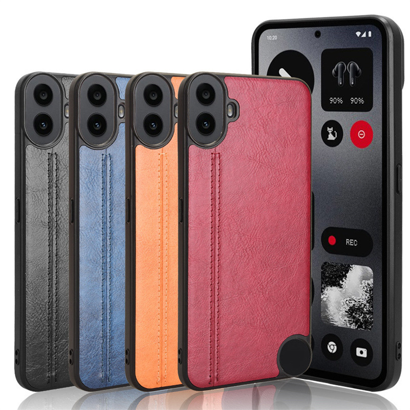 For Nothing CMF Phone 1 Magnetic Card Case Mobile Phone Case Protective Cover Car Line Cattle Pattern Leather Case For Nothing CMF Phone 1 Magnetic Card Case Mobile Phone Case Protective Cover Car Line Cattle Pattern Leather Case