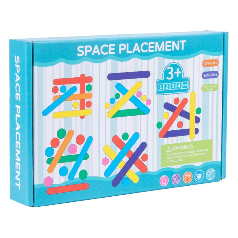 Pensamiento educativo de los niños Juego de rompecabezas niños y niñas bebé educación temprana color cognición juego bloques de construcción rompecabezas Juguetes