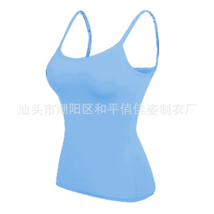 Modal Women's Wire-Free All-In-One Camisole with Breast Pads Upgraded Version Yoga Bottoming Shirt Intimates Manufacturer Batch
