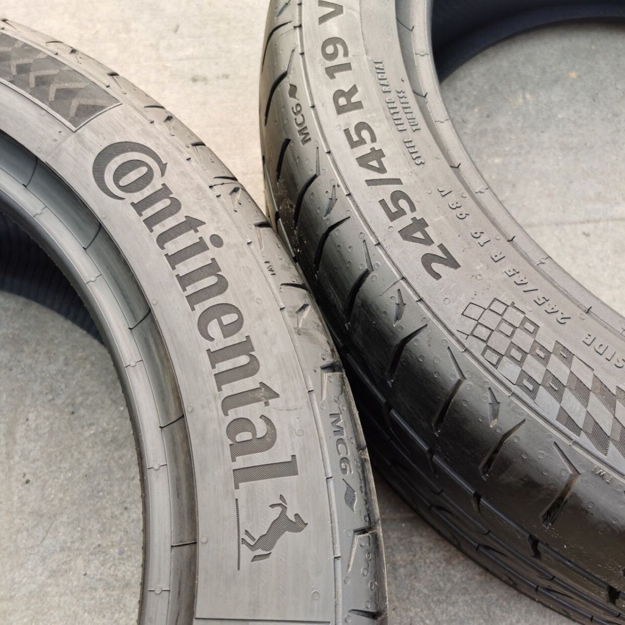 German Continental Tires 245/45R19 98V Mc6 Original Fitment for Byd Han Audi A7/A6L Buick Lacrosse
