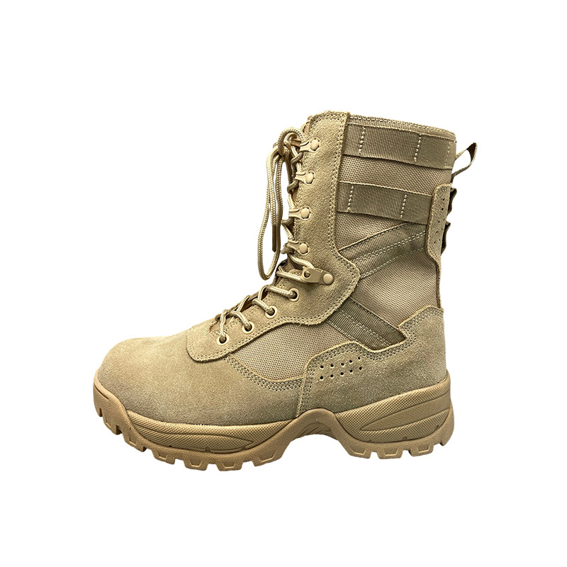 Botas de combate de alto nivel para hombres anti-deslizante desgaste botas tácticas de entrenamiento al aire libre botas de montaña botas de entrenamiento del desierto botas personalizadas image 5