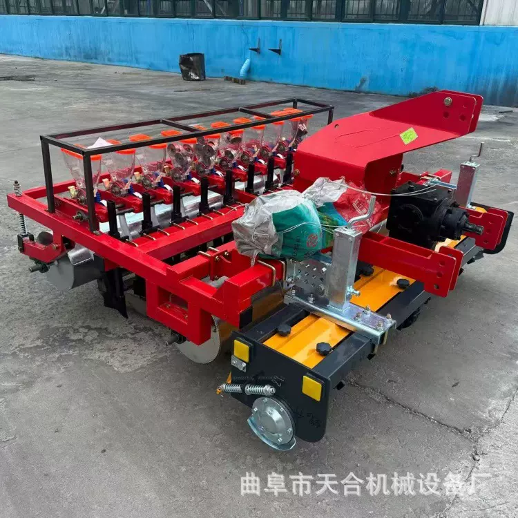 前旋后播蔬菜播种机 小颗粒种子多行精粒播种机品质好做工细致款