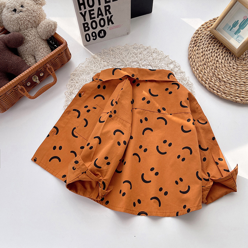 Camisas de mangas largas para niños, ropa de otoño 2025, ropa de algodón para niños, ropa casual coreana, camiseta para niños, camiseta para niños, camiseta