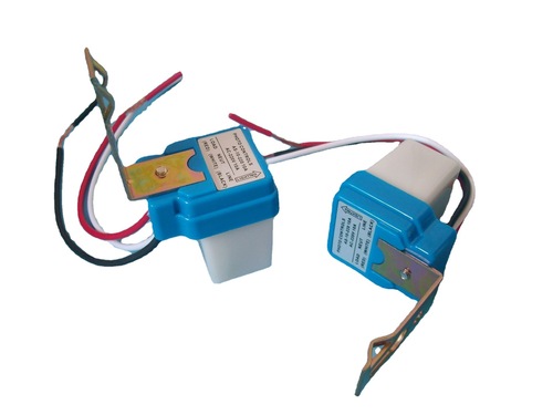 AS10 Waterproof Road Light Controller Automatic Road Light Control Switch Rainproof Sensor Switch 220V/12V/24V