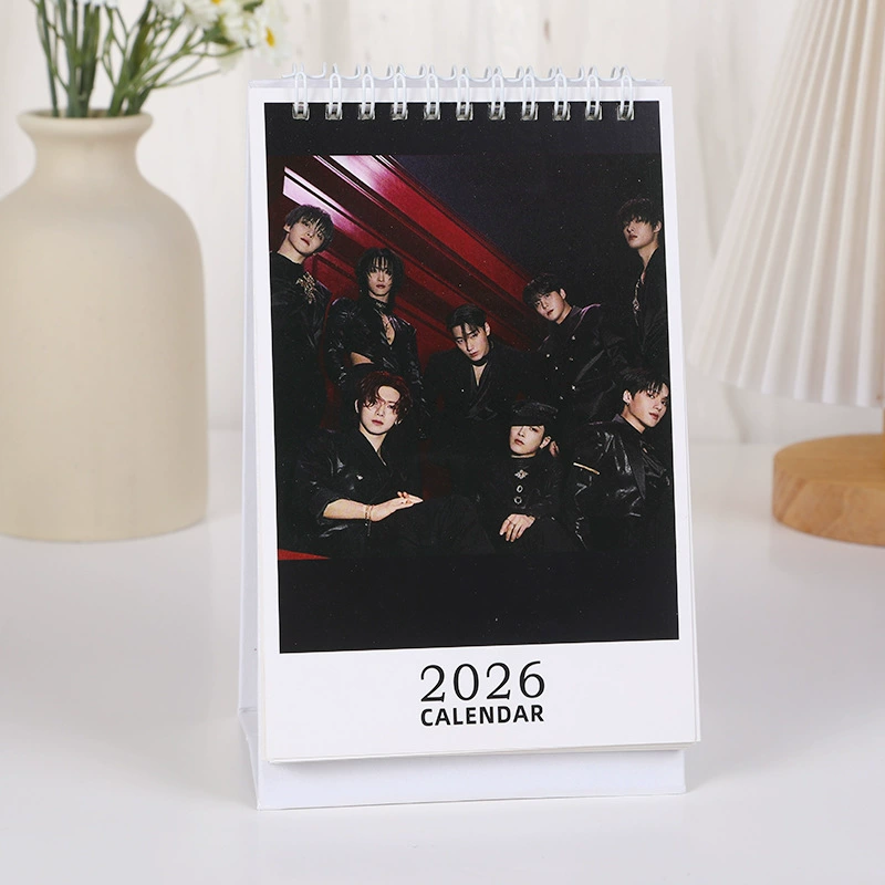 Настольный календарь 2026 — Stray Kids SVT (G)I-DLE, новый календарь с изображениями знаменитостей