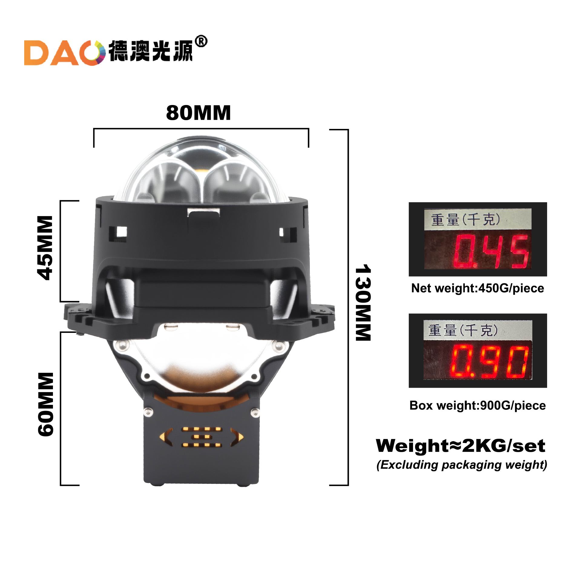 Auto led faro láser faro impermeable HD led faro de automóvil de alta potencia bombillas de automóvil al por mayor