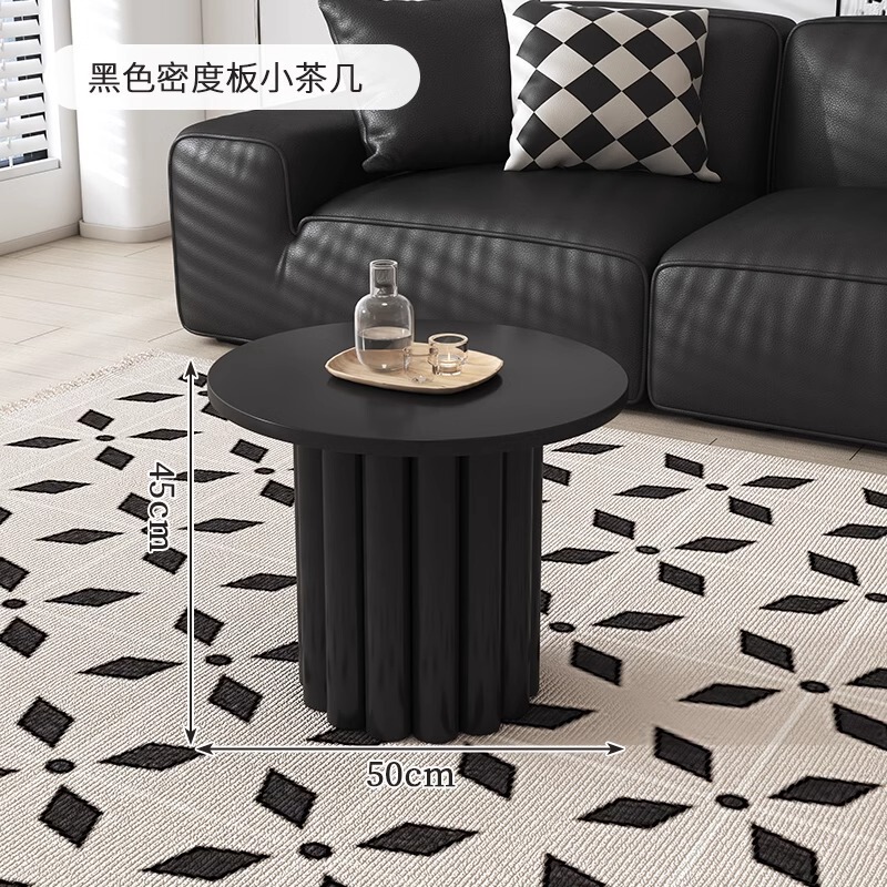 新しいシンプルでモダンな組み合わせクリームスタイルラウンドクリエイティブコーヒーテーブル小さなインスタイルリビングルームホーム小さなテーブルB&B|undefined