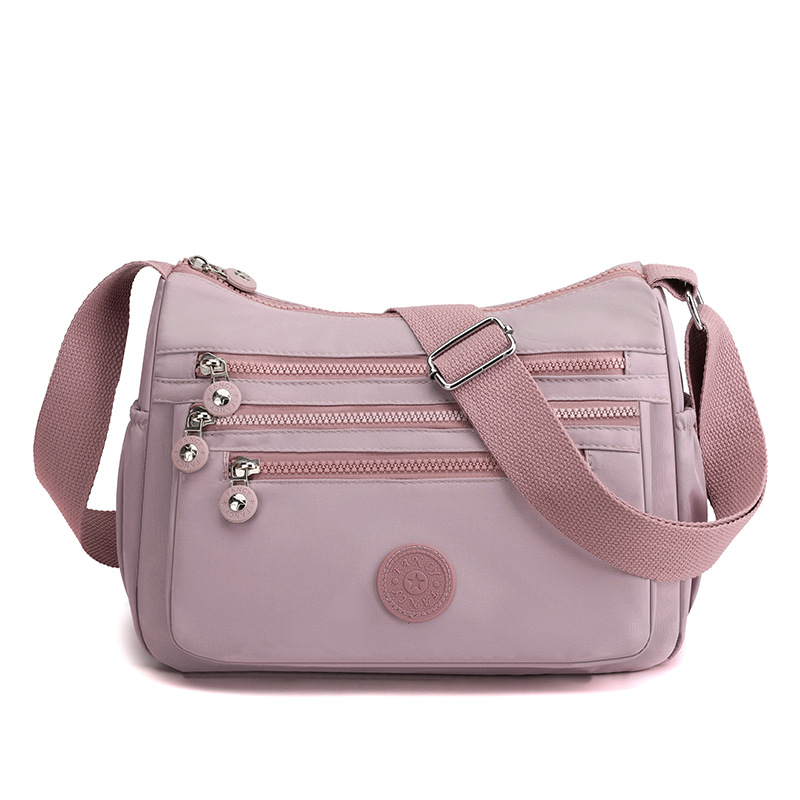 Impermeable bolsa de tela Oxford 2023 nueva bolsa de mensajero de hombro de nylon moda casual mujer bolsa de la madre bolsa de lona de las mujeres