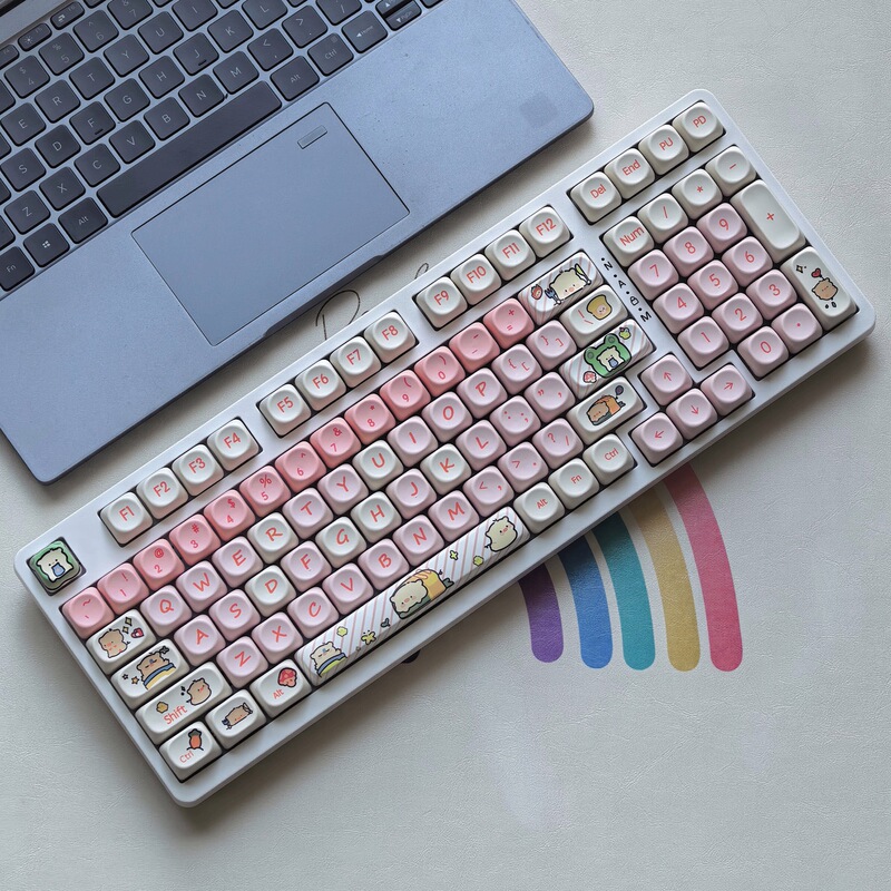 Keydancer Y98 Mechanical Keyboard Customized Wired Switch Base Hot-Swappable Blue, Red, Brown Switches Rgb Lighting for Gaming and Office Use