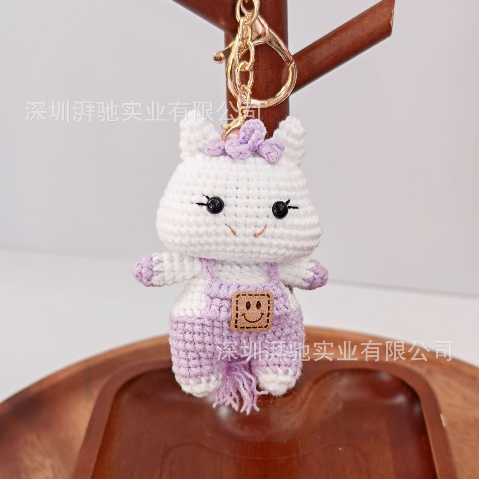 Colgantes de animales del zodiaco tejidos a mano, muñecos de lana hechos a crochet, accesorios decorativos para bolsos, regalos al por mayor y al detalle. image 20