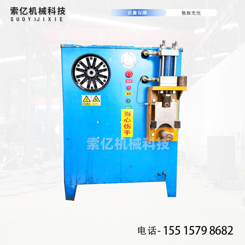 全自动废旧电机拆解机 马达转子拆解拔铜机 液压定子去铜切断机