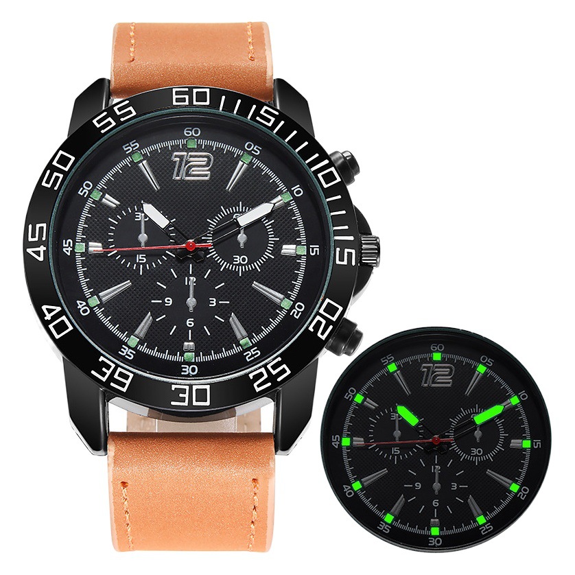 Transfronterizo nuevo reloj de negocios luminoso para hombres al aire libre multifuncional para hombres reloj de cuarzo para hombres fábrica directa al por mayor image 1