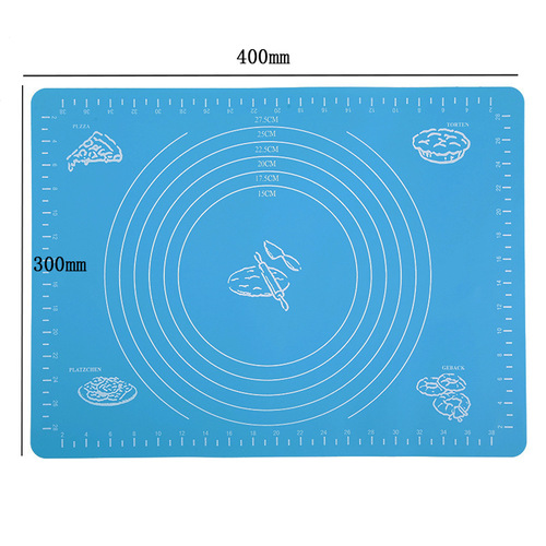 40*30cm硅胶垫揉面垫 防滑不沾烘焙垫擀面垫和面垫不沾案板