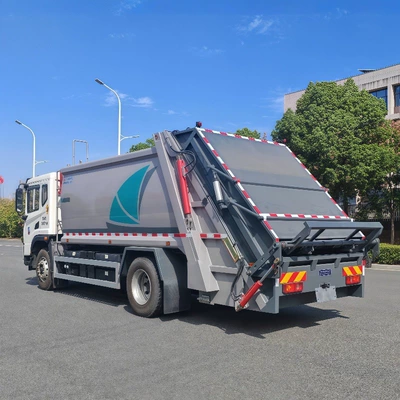 Purely Electric Compressed Garbage Truck with Elektrik zibil maşınları