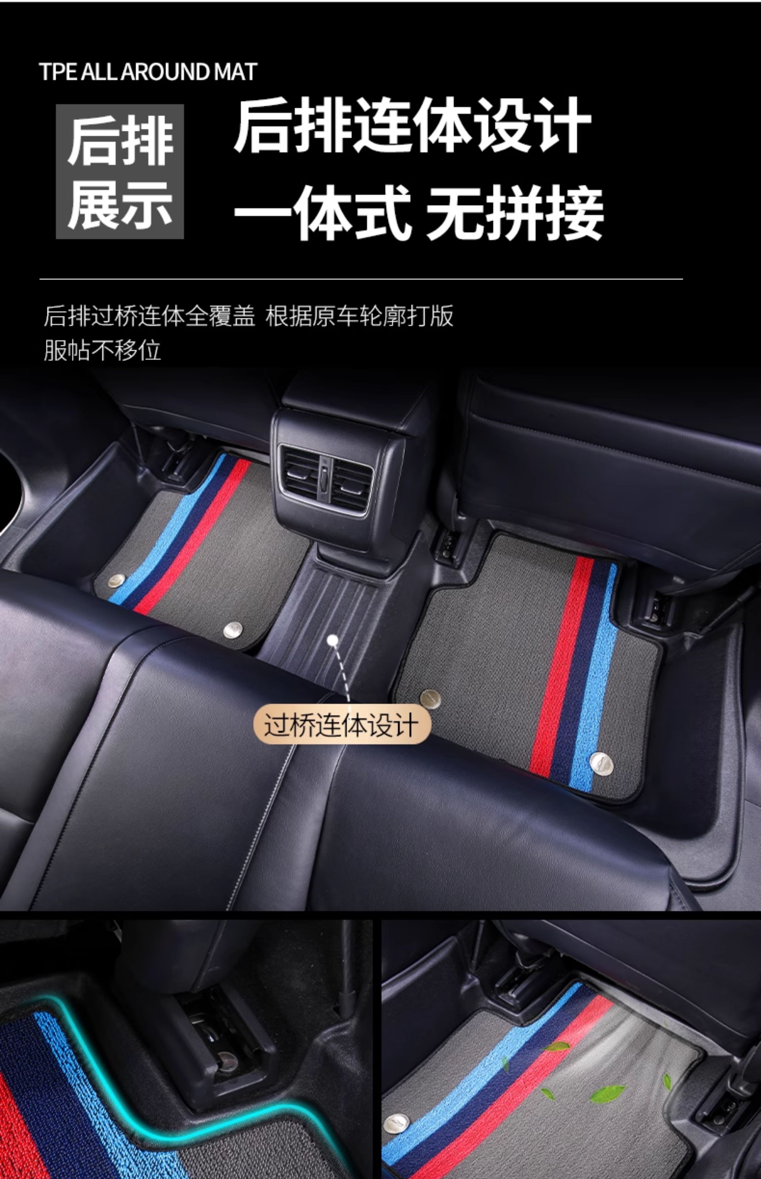 Honda Inspire, HaoYing, BinZhi, XRV, Lingpai, FengFan, CRV, Xiangyu, Fit TPE double-layer car floor mats