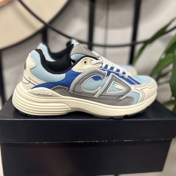 Mike B30 White Blue Grey