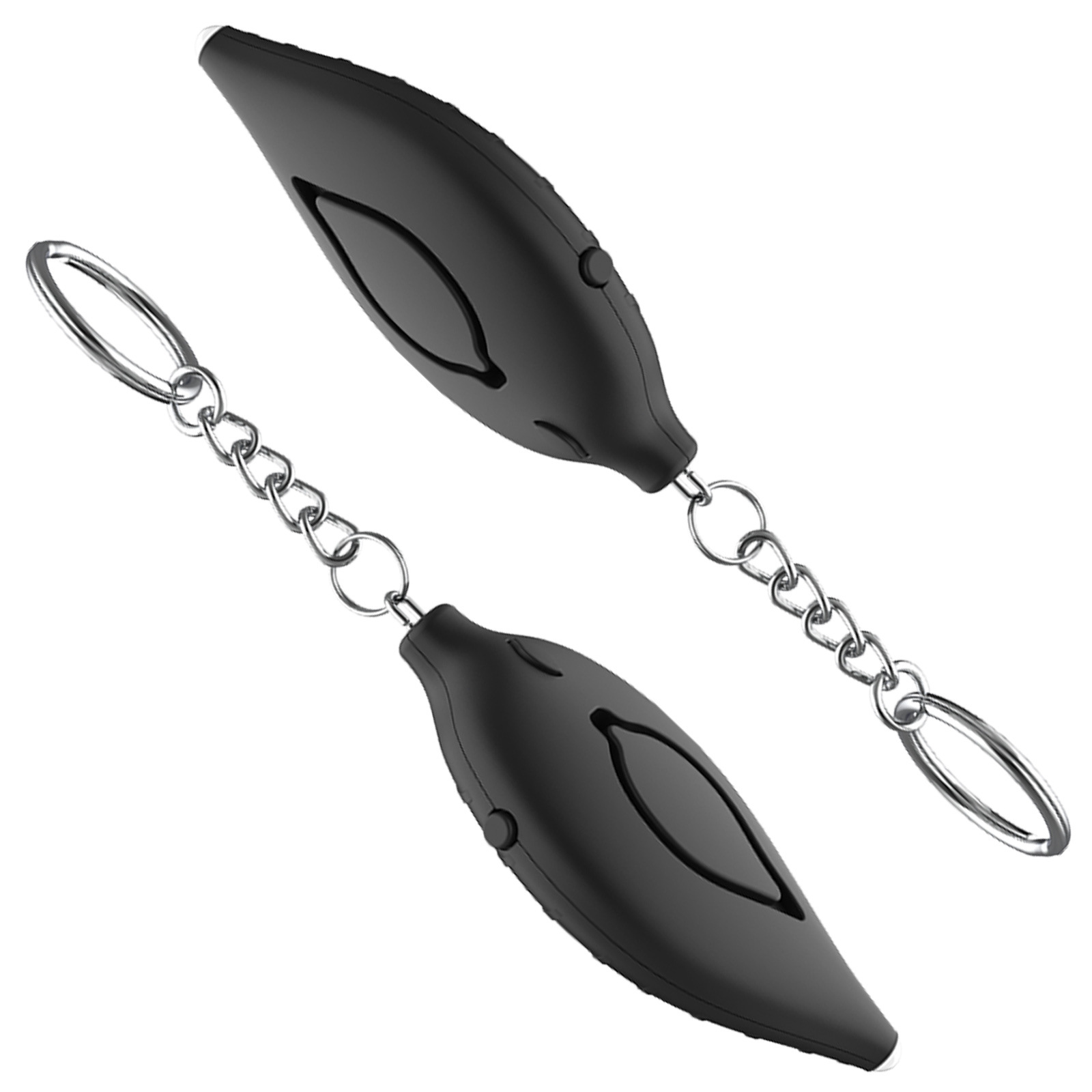 Alarma Personal Forma de Hoja MP-A01 con Luz LED 130 dB para Defensa Personal