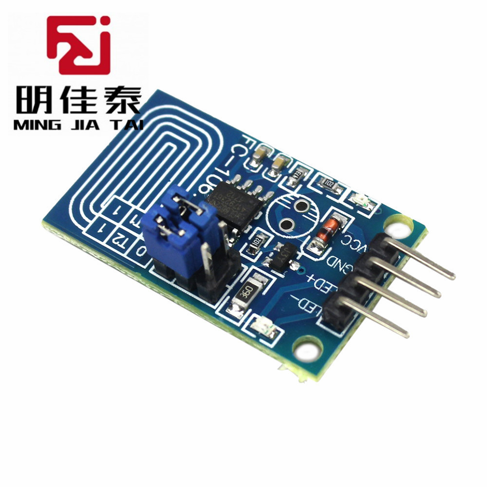 电容式触摸开关器模块恒压型LED无级触摸调光PWM控制板