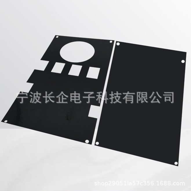 大尺寸黑色PC绝缘麦拉片 防火阻燃耐高温PC绝缘片