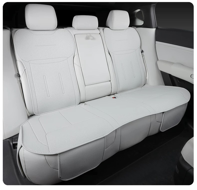 Xpeng G6 Special Car Seat Cover, Universal for All Seasons, Full Surround Seat Cushion, Perforated Leather, Breathable Interior Modification Seat Cover