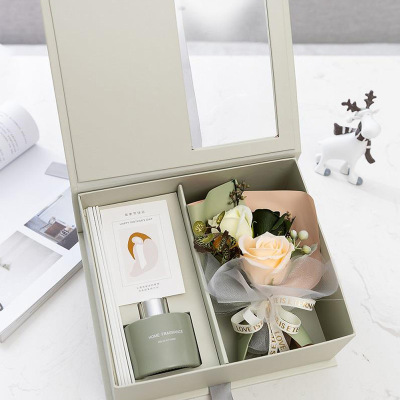 生日礼物送女朋友老婆闺蜜妈妈香皂玫瑰花香熏礼盒礼品伴手礼