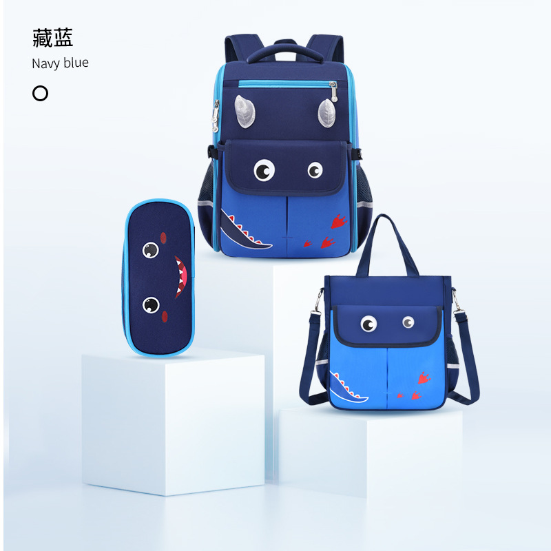 Nuevas mochilas para niños y niñas, estudiantes de primaria de grado 1 - 3 - 6 para reducir la carga de la mochila de hombro para niños de 6 - 9 - 12 años de edad, bolsas ligeras