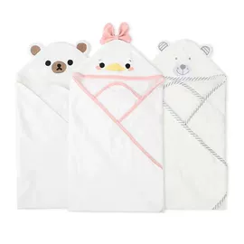 连帽浴巾;方巾、中巾;围嘴围兜