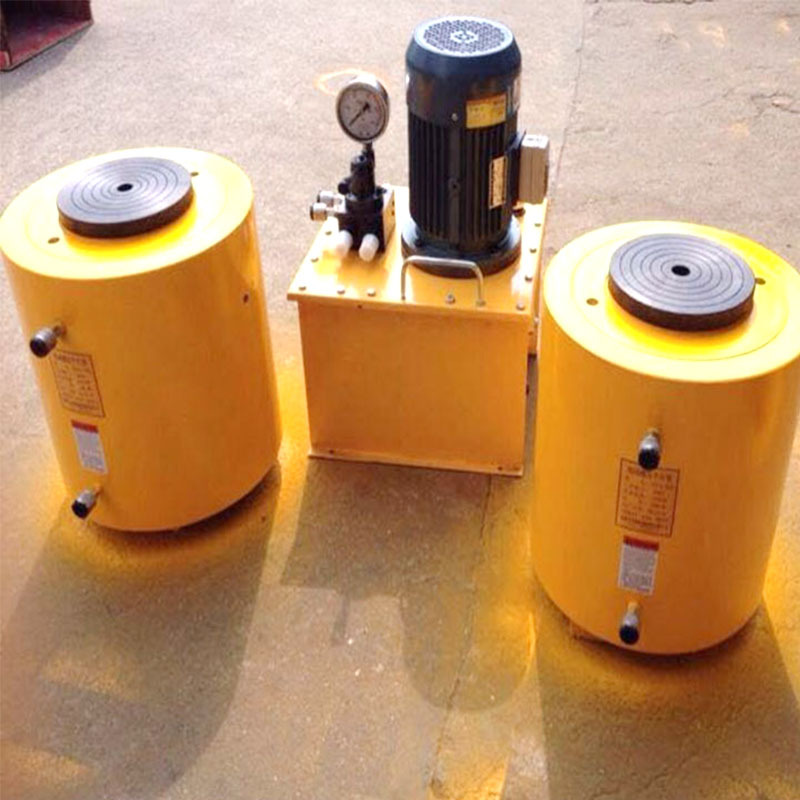 DYG电动液压千斤顶分离式千斤顶100T200T500T桥梁顶升工程大吨位