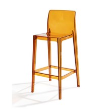 透明吧台椅北欧创意设计师水晶高脚凳吧台凳网红ins亚克力高椅子