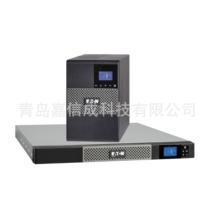 伊顿EATON在线式UPS不间断电源5P650iR机架式1U标机内置电池延时