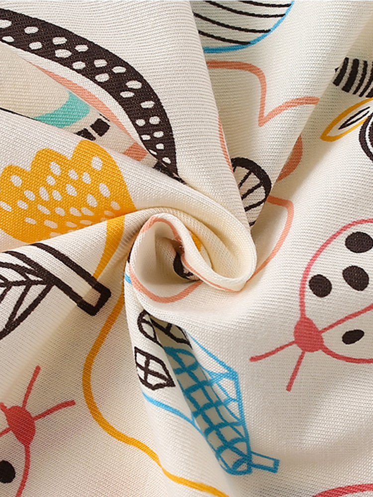 Malwee niños de manga larga otoño nuevo estilo europeo y americano camiseta de impresión de aire extranjero de cuello redondo ropa infantil casual
