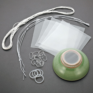 Tea Filter Replacement Mesh Kung Fu Tea Set Tea Filter Tea Leakage High Density Slag Separator Spare Parts Ultra-Fine Mesh