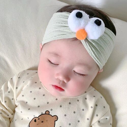 Baby headband summer thin cap for the fontanelle baby girl newborn halved headgear male and female infants spring and autumn infant 