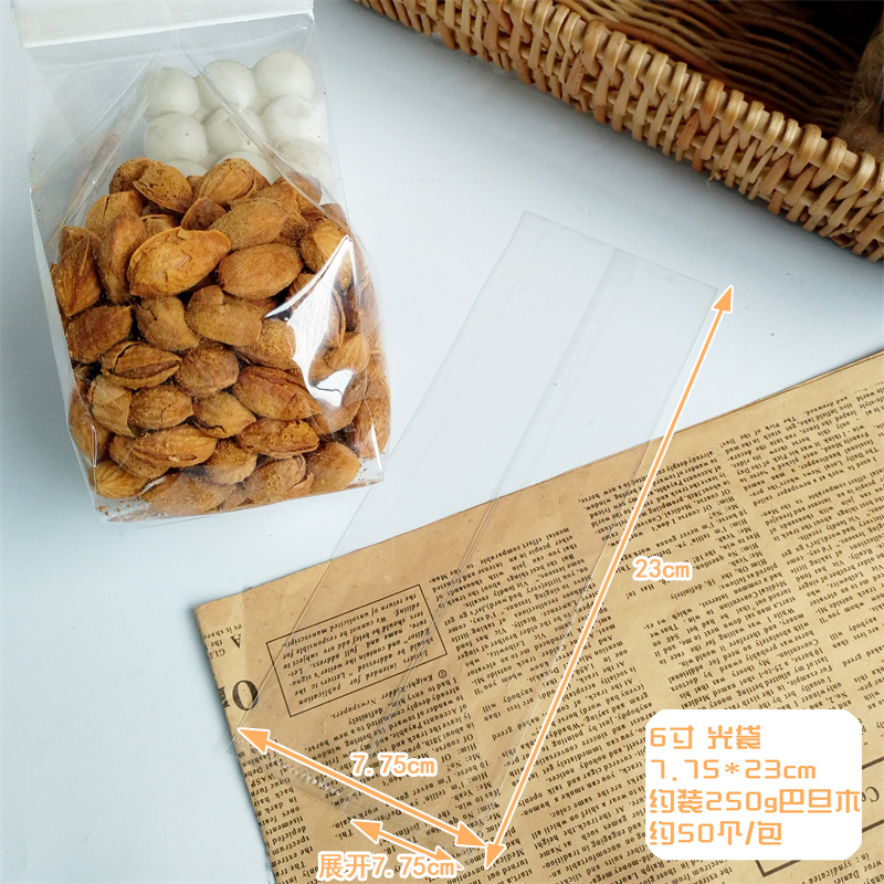 Bolsa de órgano tailandesa con sello mecánico, bolsa de sello de frutas secas, granos, bolsas de sello de pan, bolsas de sello de pasteles