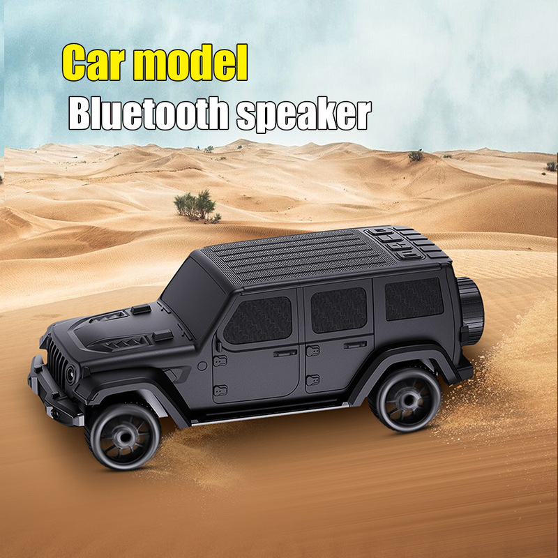 2025 New Bluetooth Audio Car Model Wireless Card Speaker Gift Ornament Desktop Audio Small