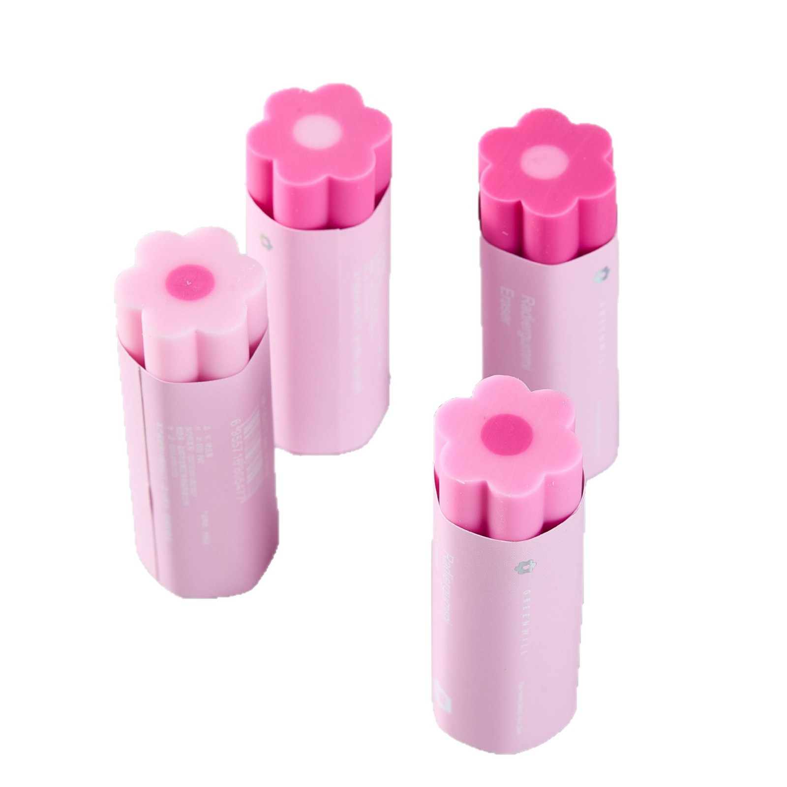 Gradiente PVC flor borracha material de estudio borracha de goma