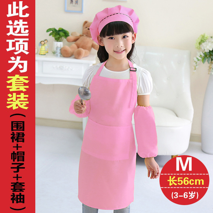 Delantal logotipo personalizado ropa de pintura para niños