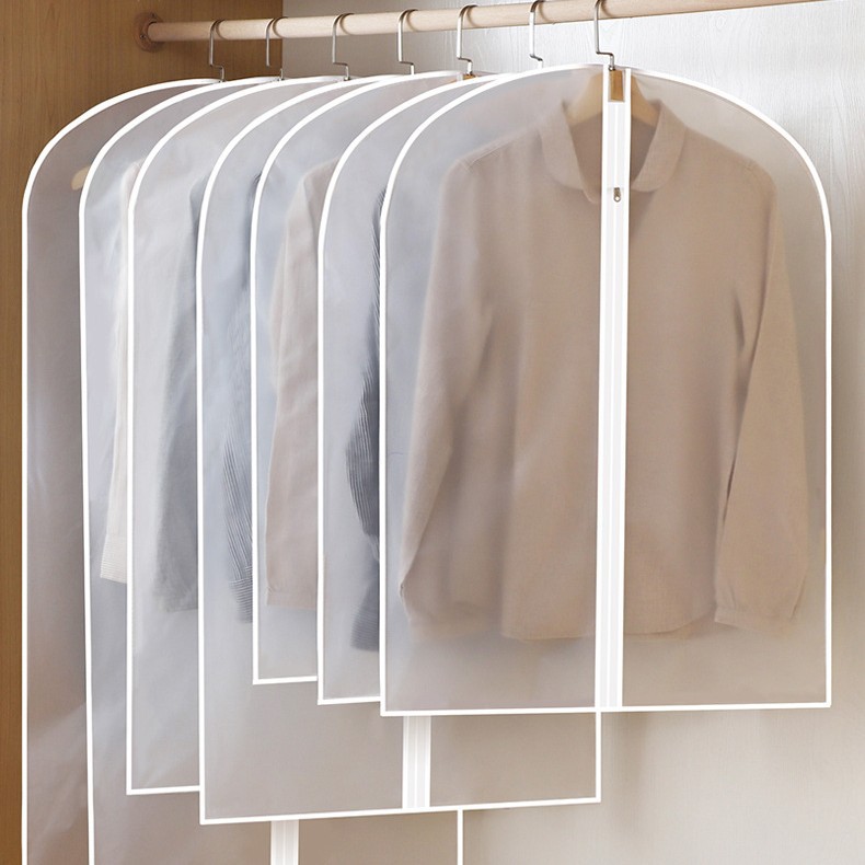 지퍼가 달린 반투명 에바 (1 팩)