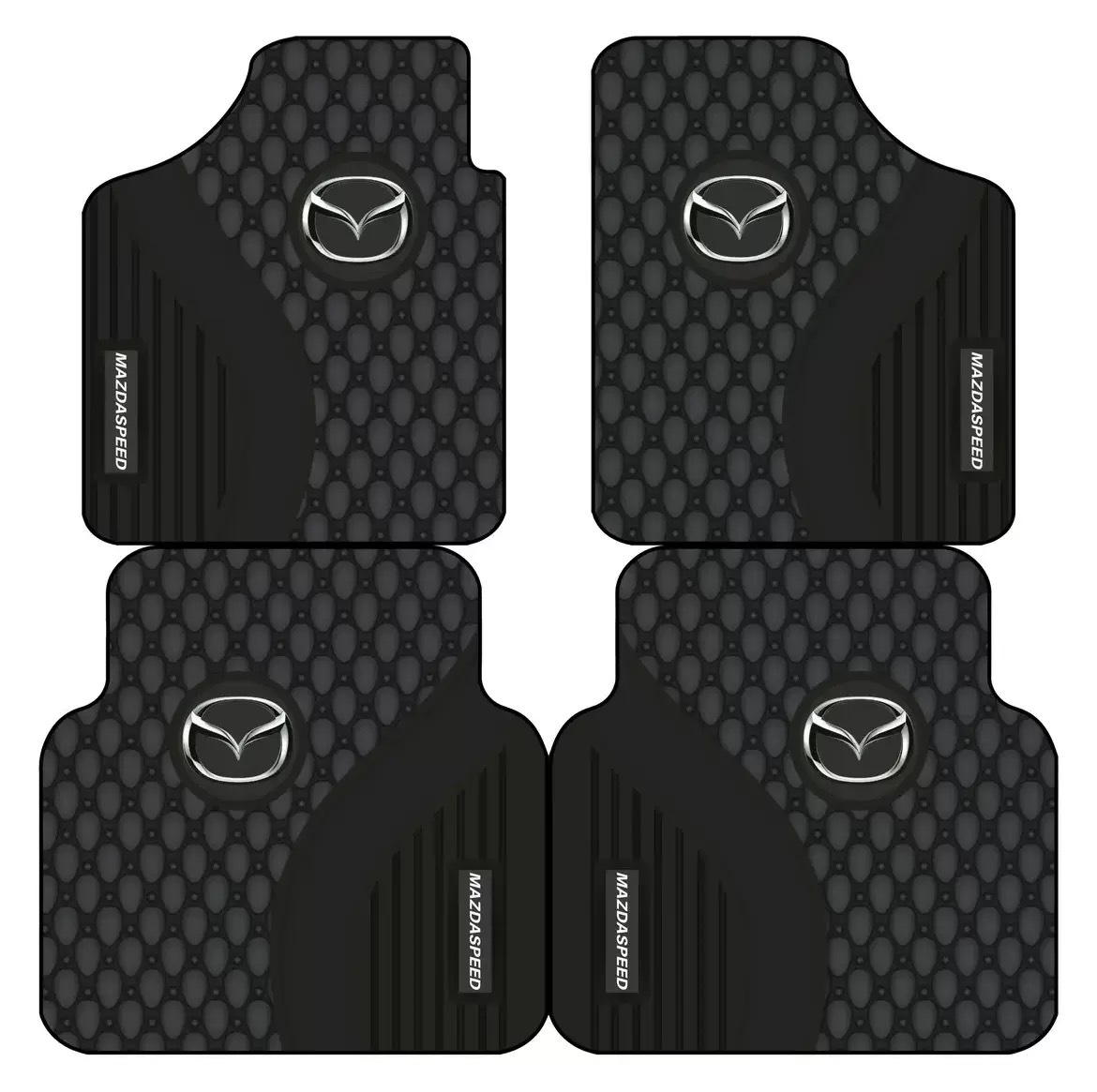 Car logo car floor mats, stylish universal style foot mats with diatom mud surface, suitable for all seasons, non-slip and washable